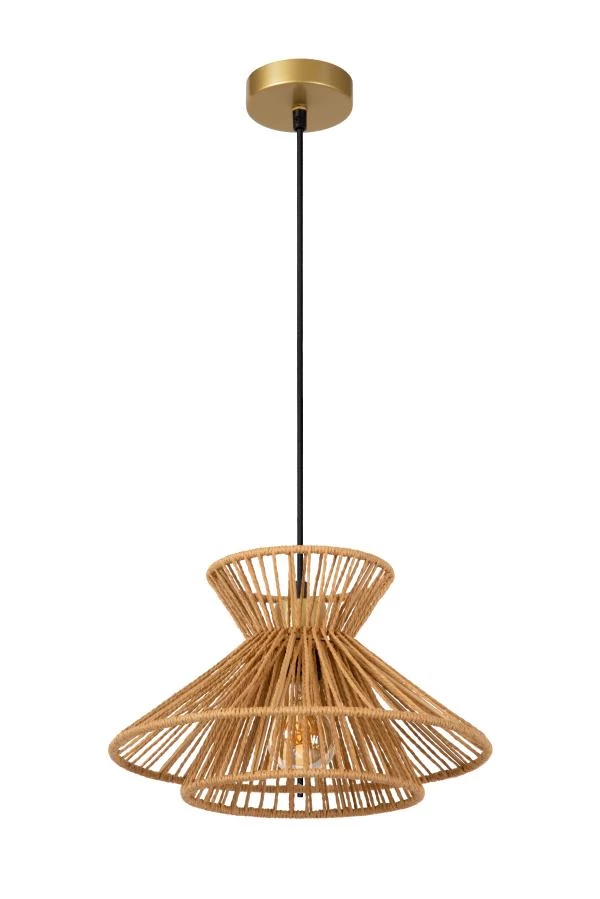 Lucide TASMAN - Pendant light - 1xE27 - Natural - off